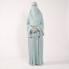 Tie-back niqaab mint - Afbeelding 3