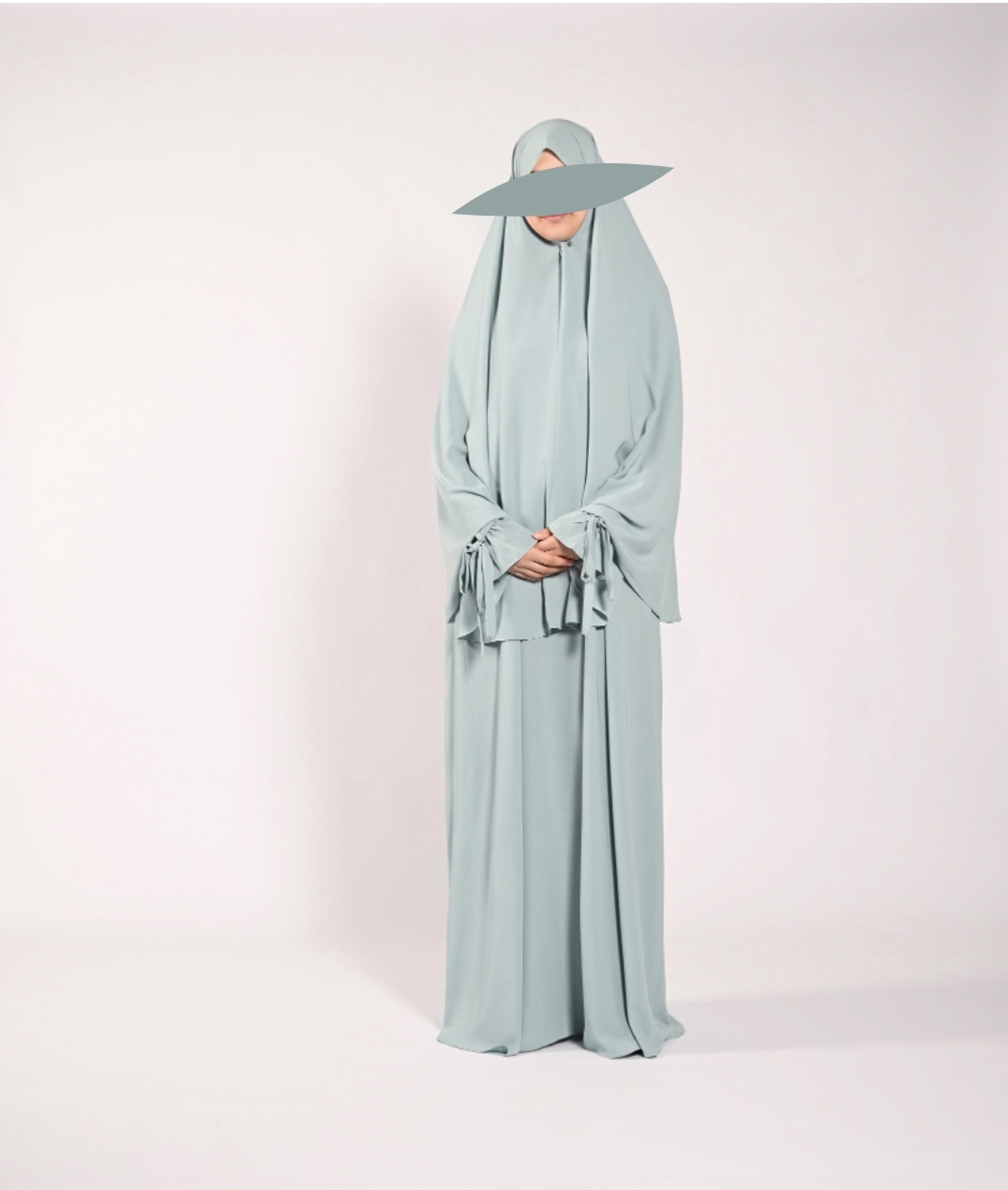 Ontdek de Basic Heup Mint bij Osrati Boutique. Een elegante mintgroene heup khimaar, perfect voor een bescheiden en frisse uitstraling.