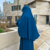Ontdek de Basic Heup Khimaar Teal Blue bij Osrati Boutique. Een stijlvolle en comfortabele heup khimaar in een trendy tealblauwe kleur, perfect voor elke gelegenheid