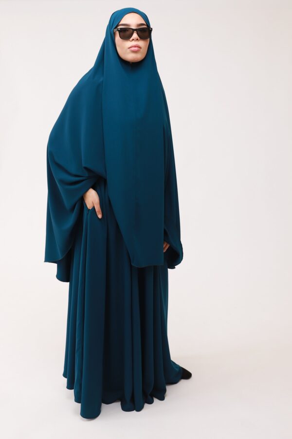 Double cloche rok Al-Nur teal blue
