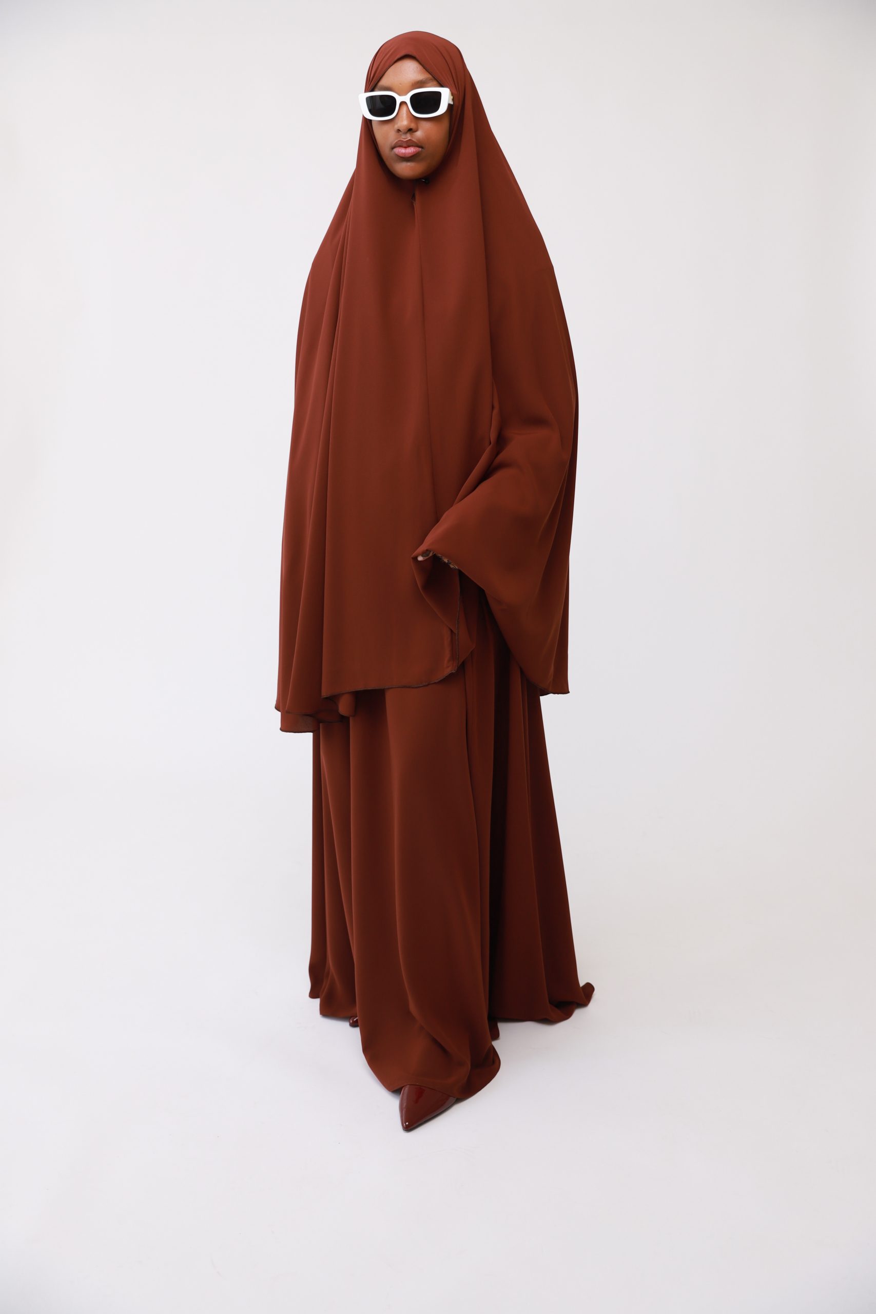 Double cloche rok Al-Nur cinnamon - Afbeelding 3
