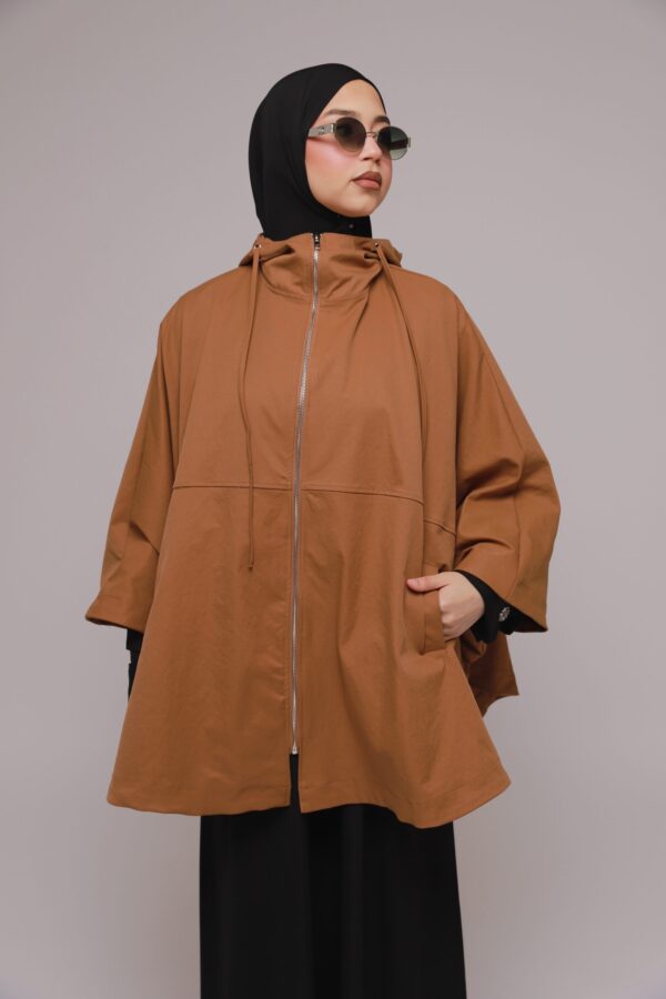 Trenchcoat poncho - Copper