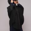 Trenchcoat poncho - BLACK - Afbeelding 4