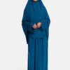 JERSEY LACE - DENIM BLUE